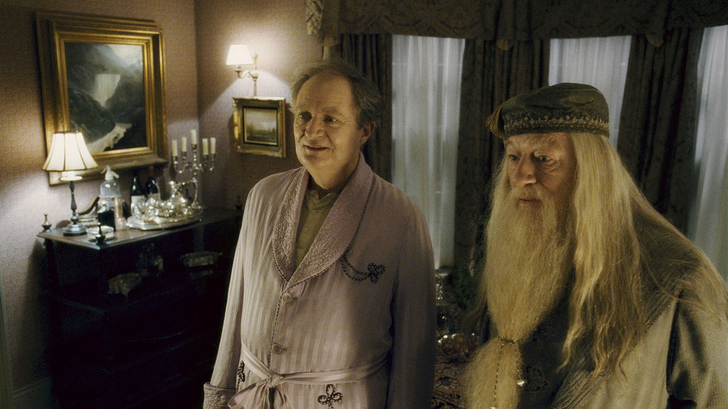 Slughorn and Dumbledore