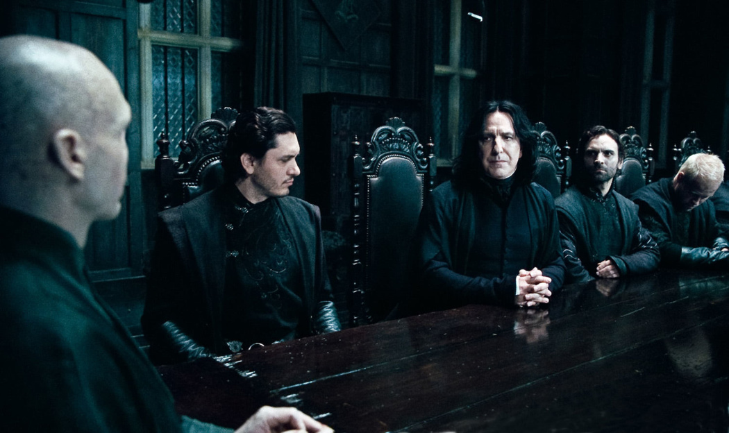 Snape and Voldemort speak at Malfoy Manor — Harry Potter Fan Zone