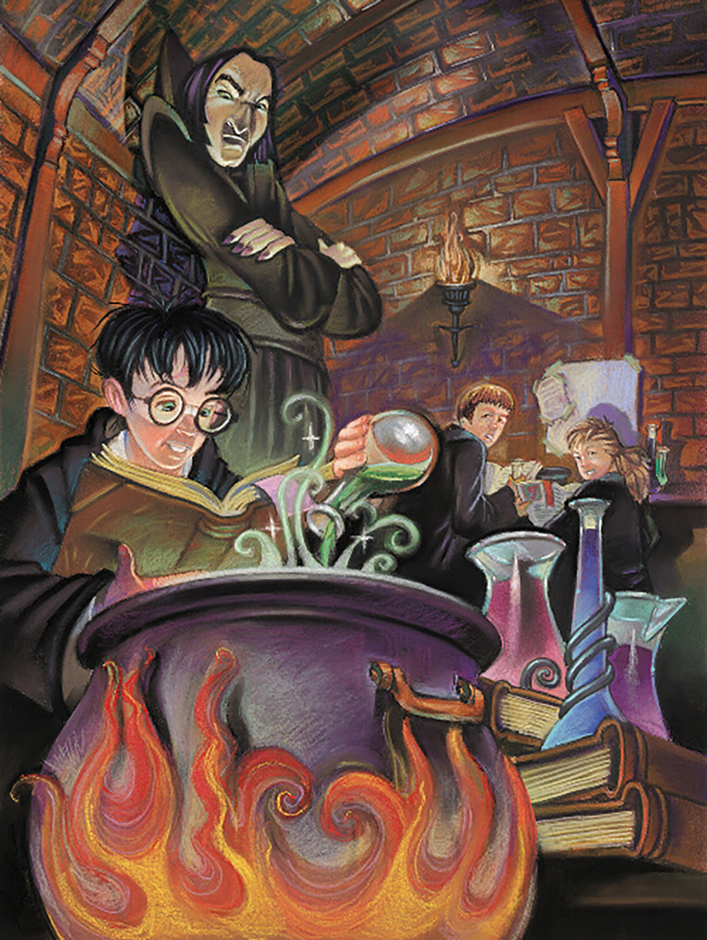 Snape in class
