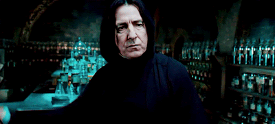 Severus Snape uses Legilimens