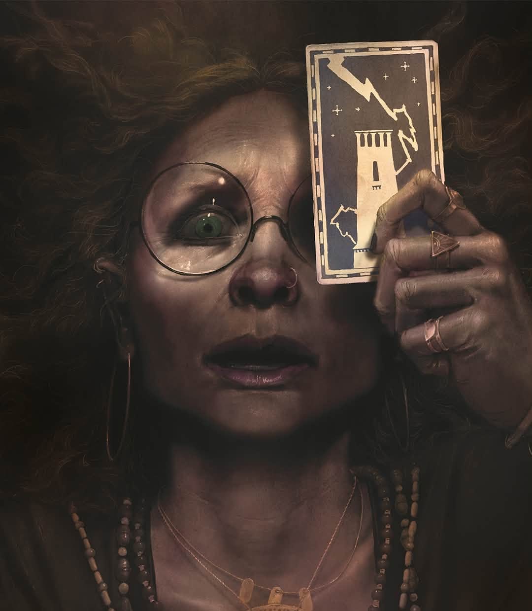 Portrait of Sybill Trelawney