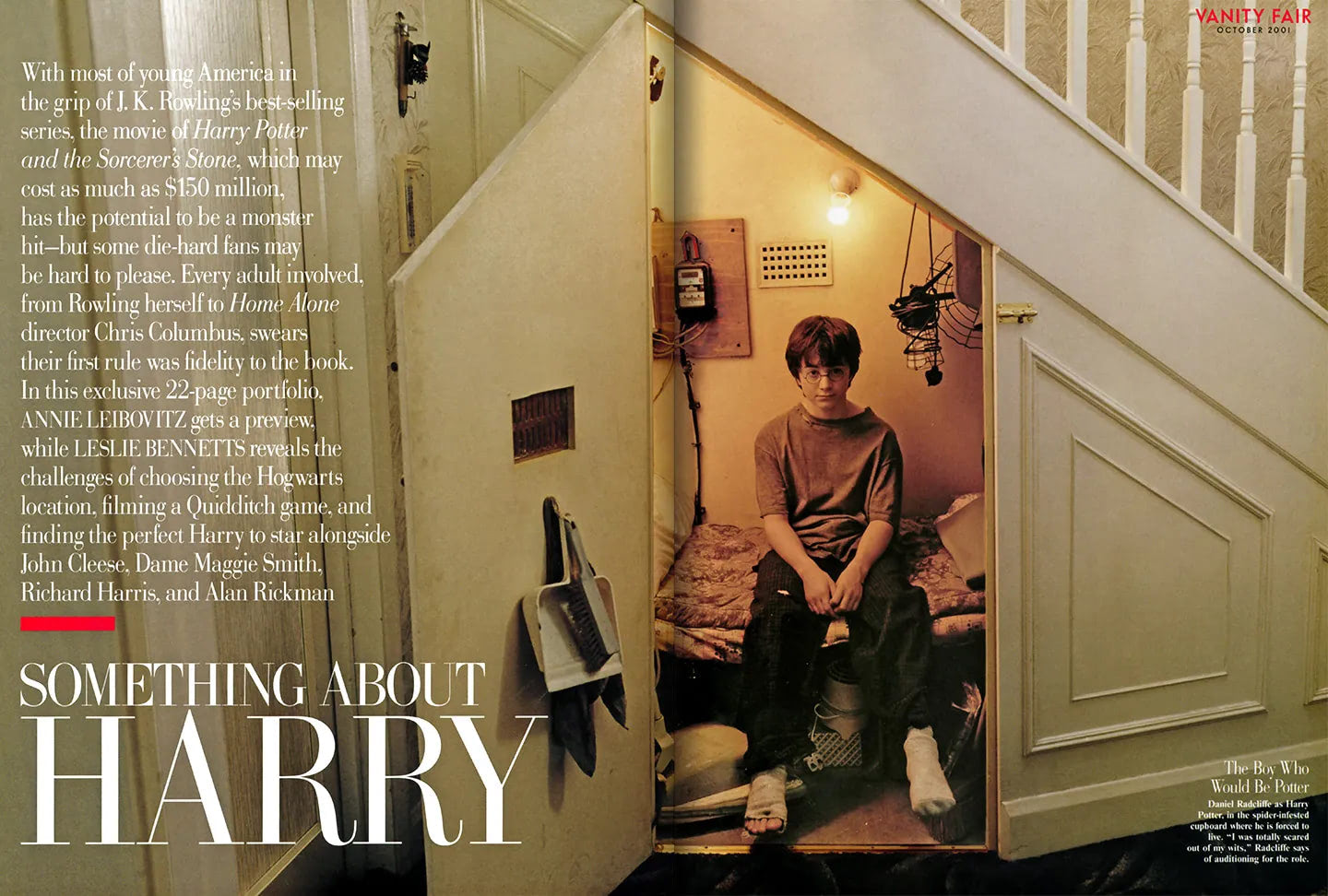 The Boy Who Lived (Annie Leibovitz ‘Vanity Fair’ photoshoot)