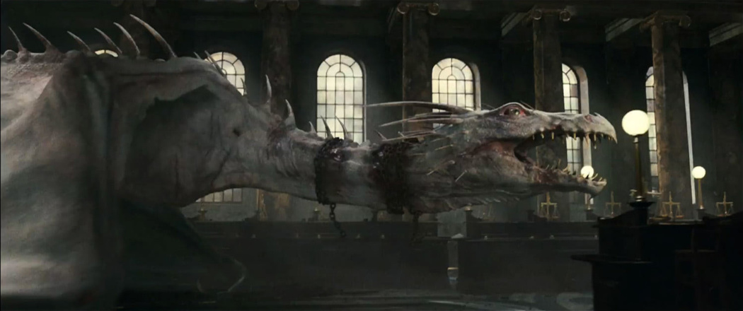 The dragon escapes Gringotts — Harry Potter Fan Zone