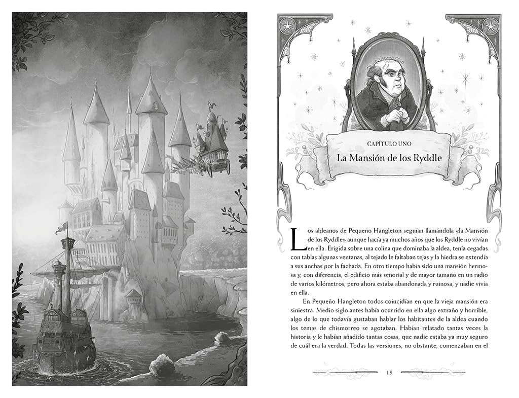 Beauxbatons and Durmstrang arrive (Spanish illustrated edition)