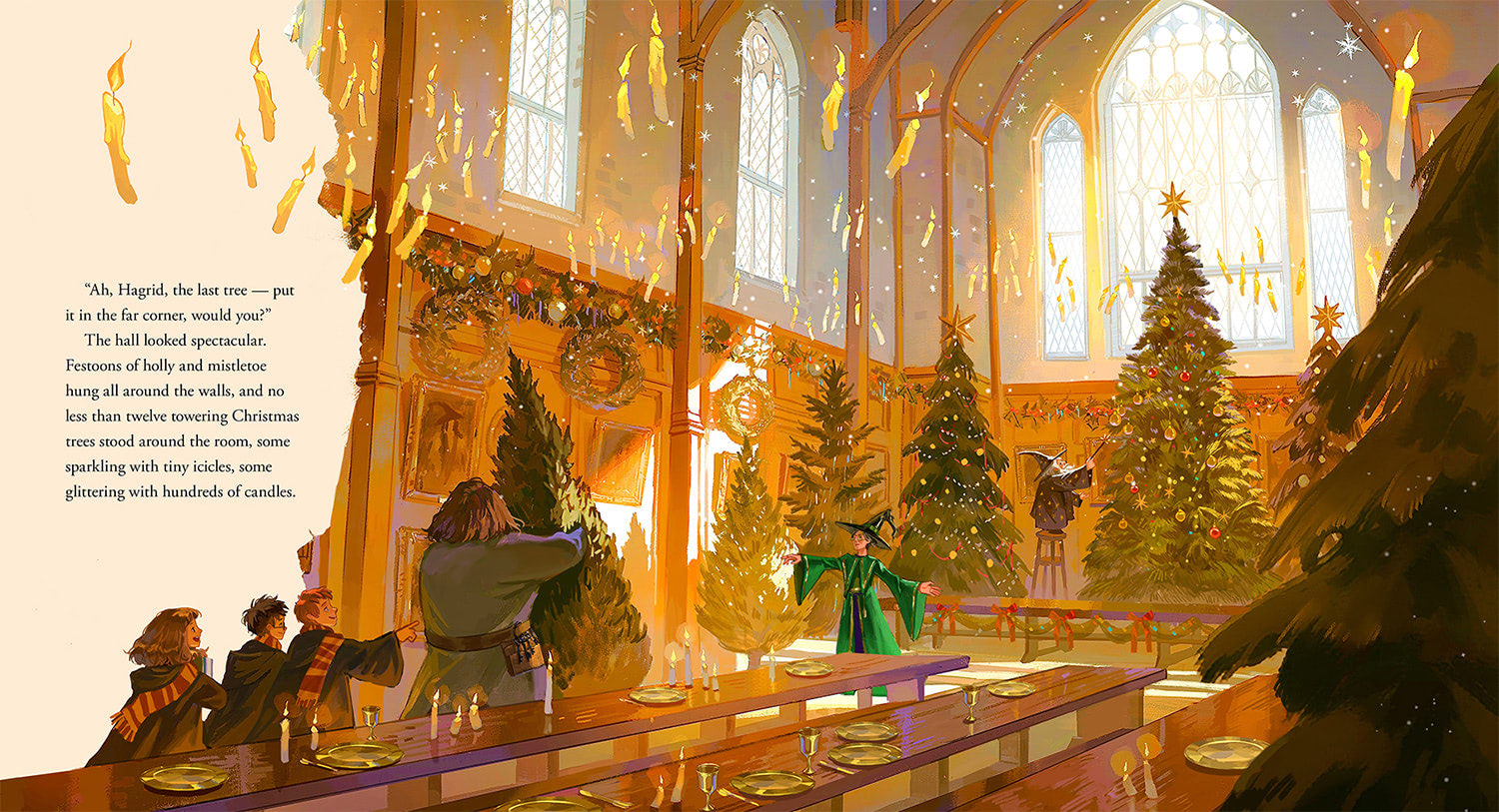 The Great Hall (Christmas at Hogwarts)