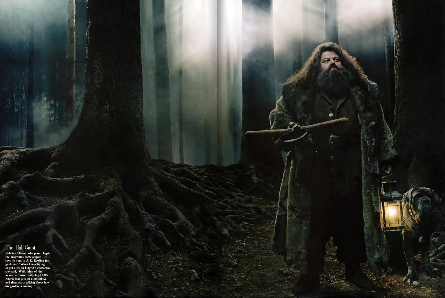 The Half Giant (Annie Leibovitz ‘Vanity Fair’ photoshoot)