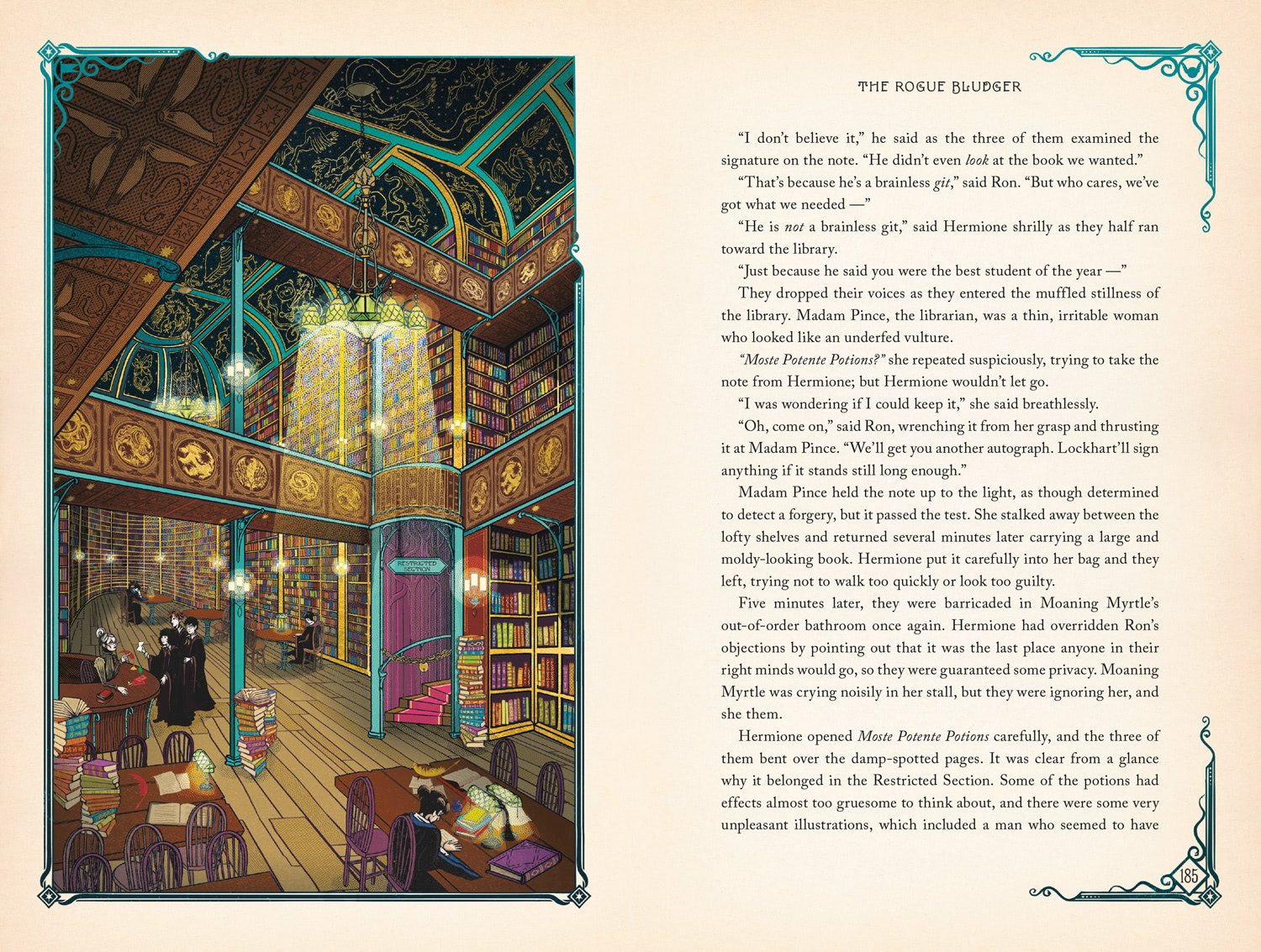 The Library (MinaLima illustrated edition)