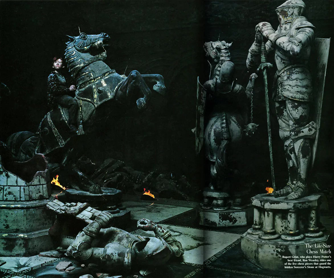 The Life Size Chess Match (Annie Leibovitz ‘Vanity Fair’ photoshoot)
