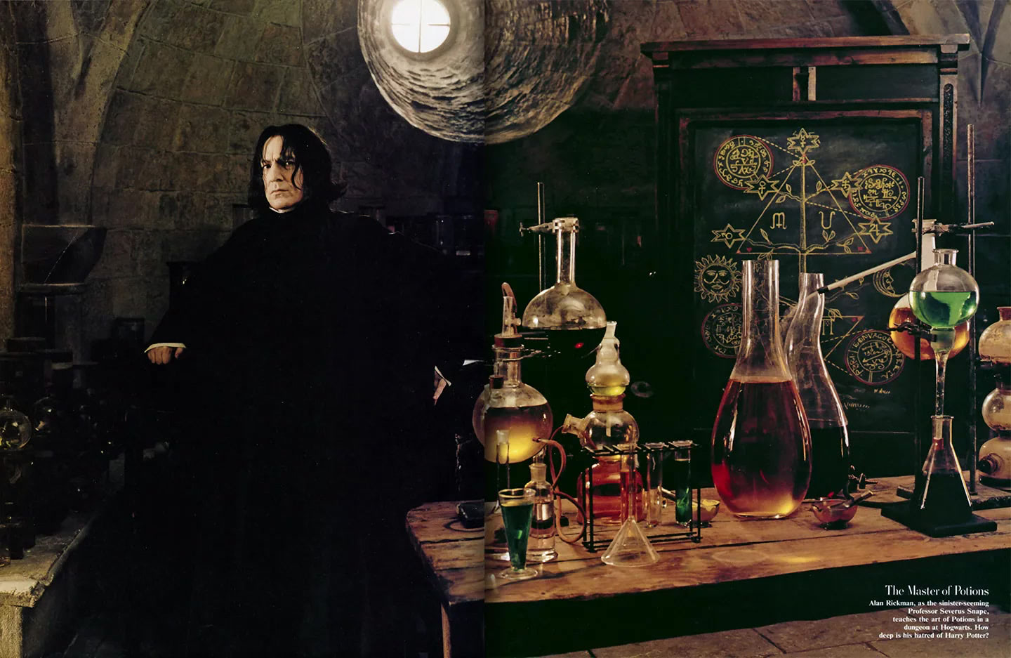 The Master of Potions (Annie Leibovitz ‘Vanity Fair’ photoshoot)