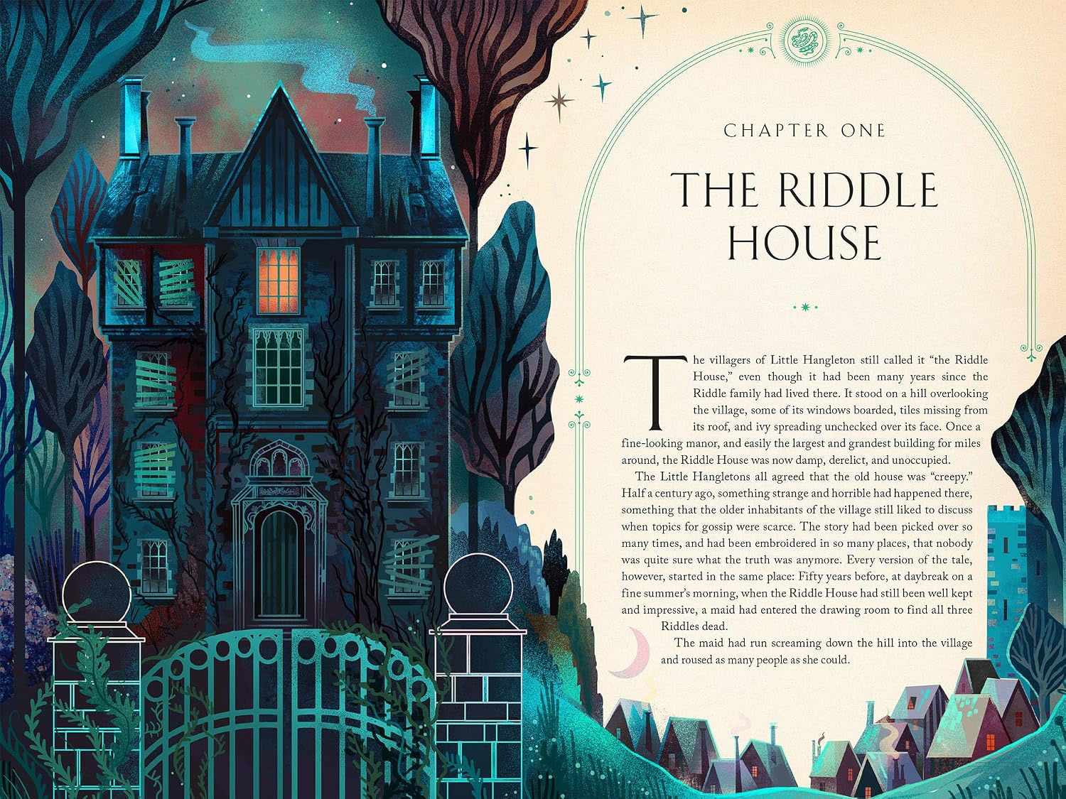 The Riddle House (interactive illustrated edition)