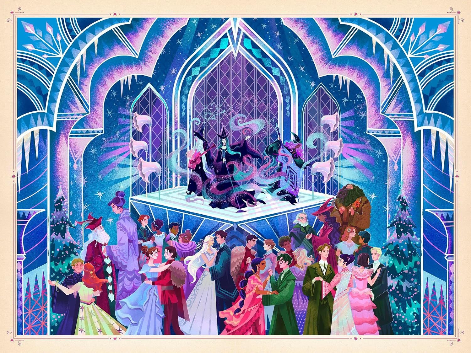 The Yule Ball (interactive illustrated edition)