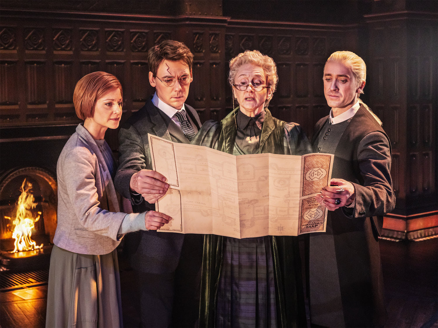 Tom Felton as Draco Malfoy in ‘Cursed Child’ on Broadway