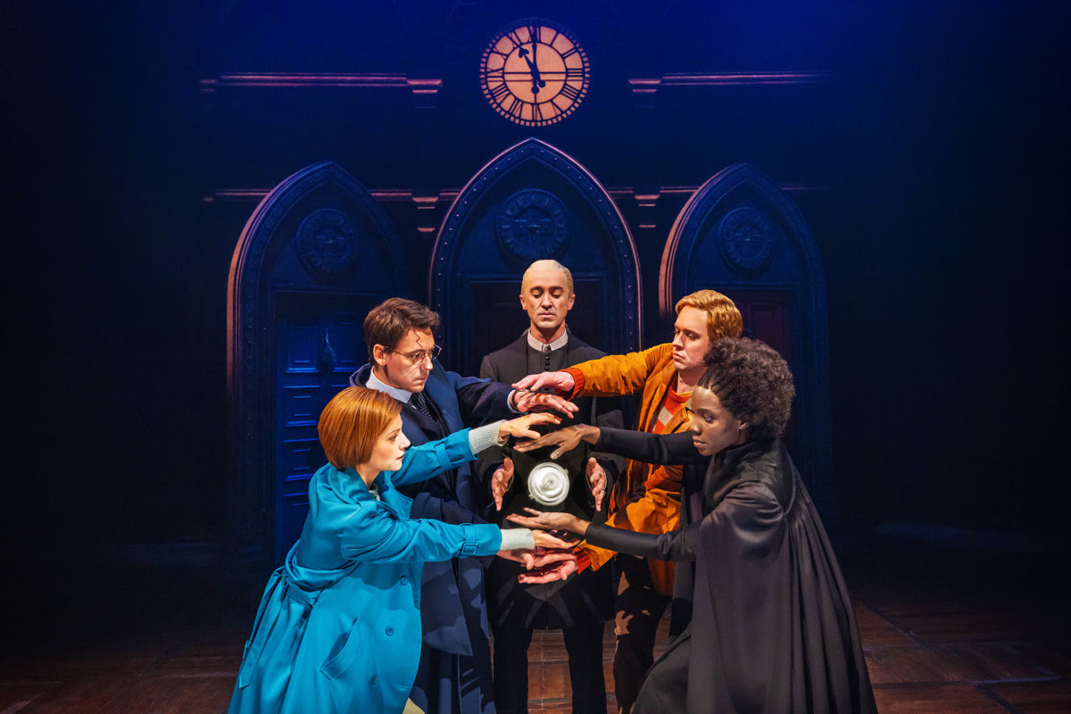 Tom Felton as Draco Malfoy in ‘Cursed Child’ on Broadway