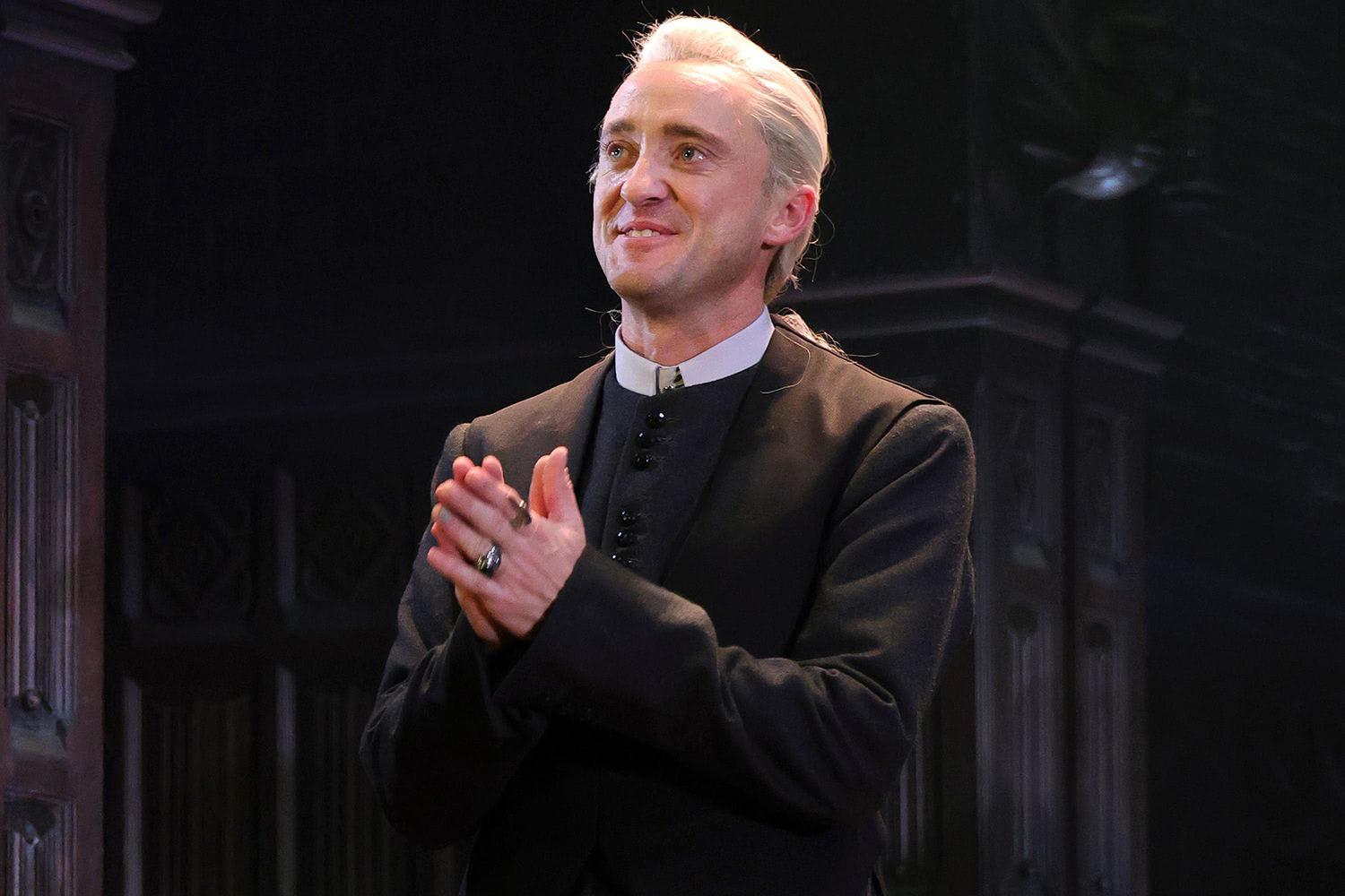 Tom Felton as Draco Malfoy in ‘Cursed Child’ on Broadway