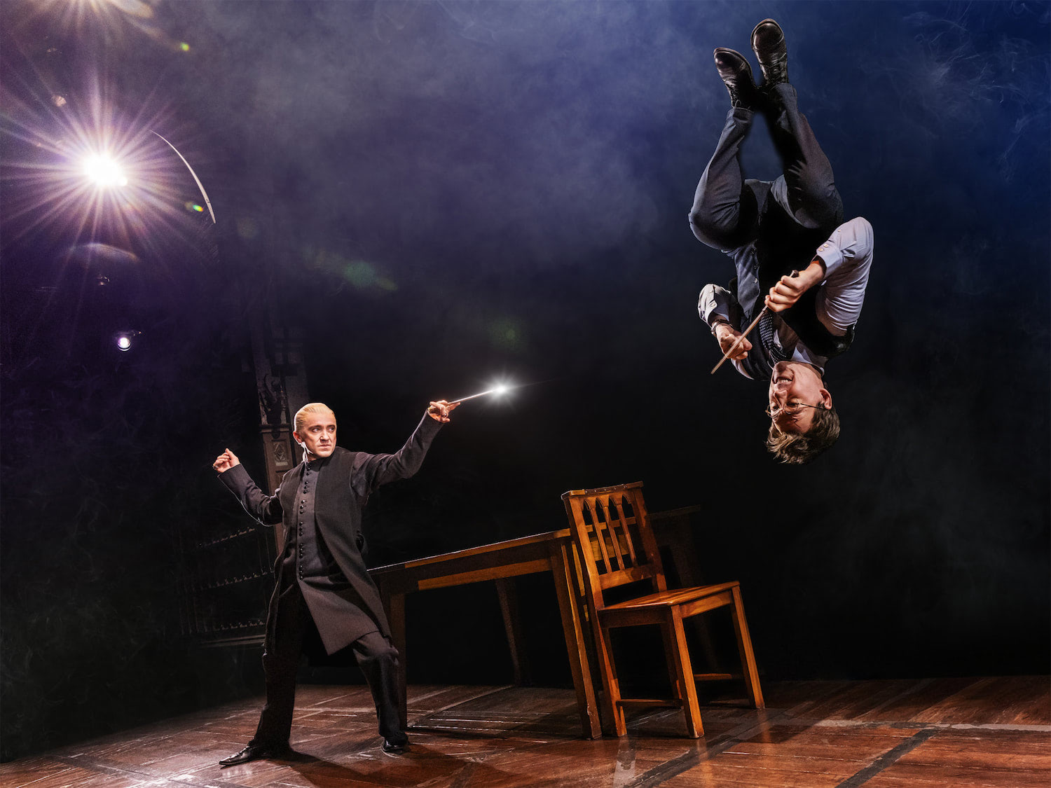 Tom Felton as Draco Malfoy in ‘Cursed Child’ on Broadway