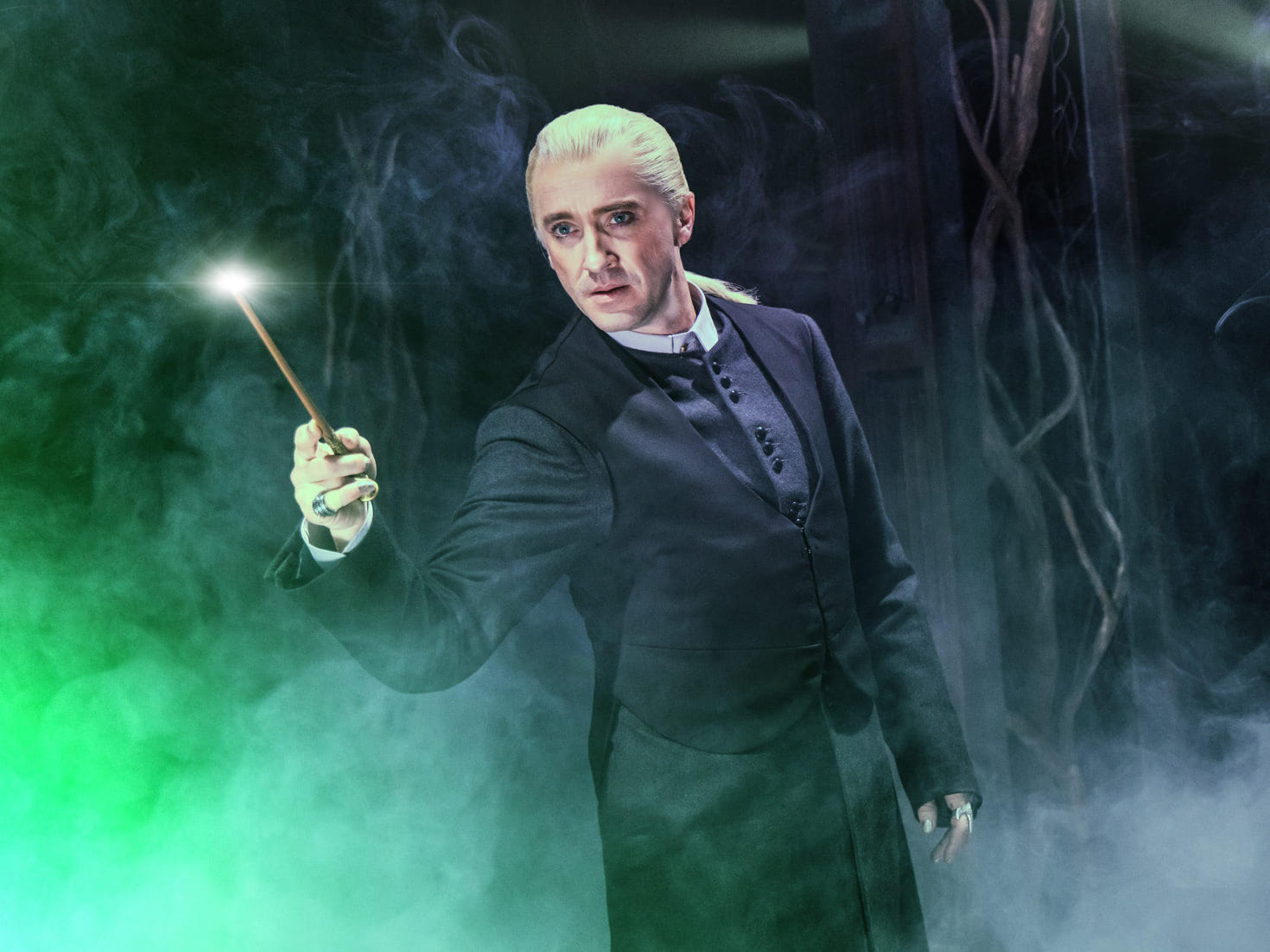 Tom Felton as Draco Malfoy in ‘Cursed Child’ on Broadway