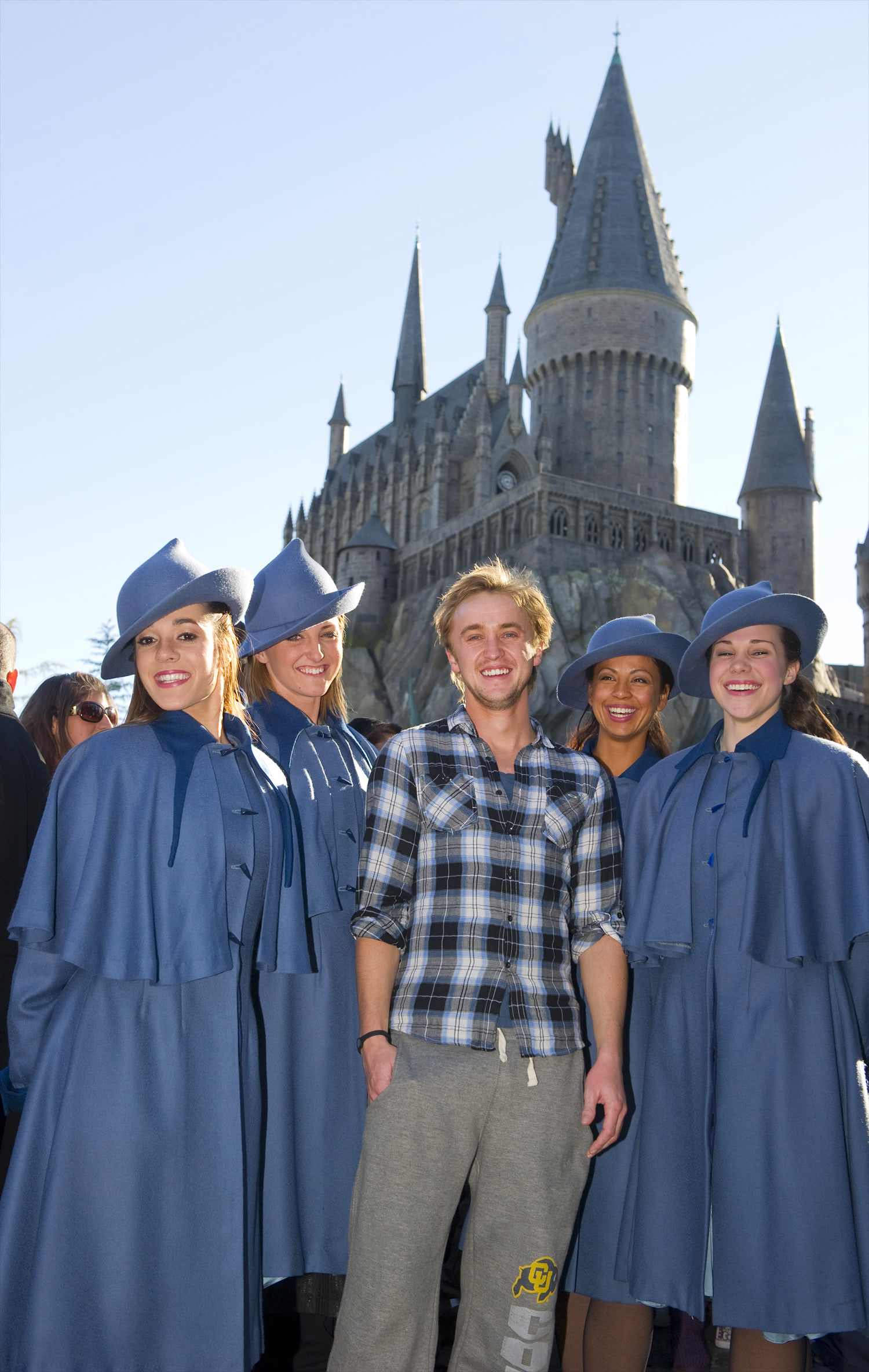 Tom Felton visits ‘Wizarding World of Harry Potter’ in Florida