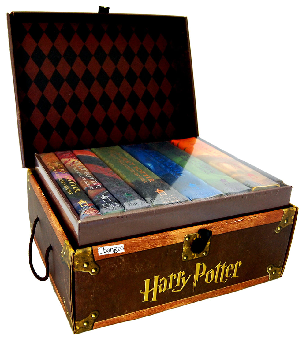 HARRY POTTER Complete Series Boxed Set Paperback Scholastic VGC JK