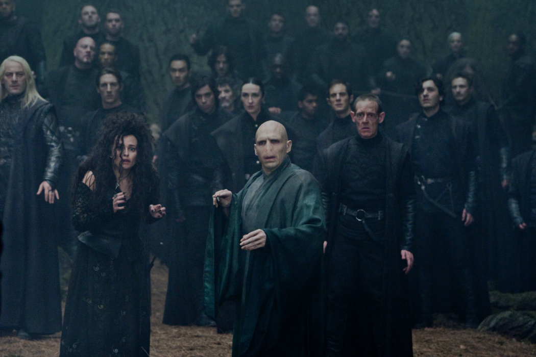 Voldemort And The Death Eaters In The Forbidden Forest — Harry Potter ...