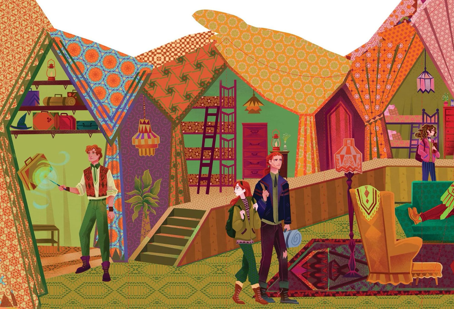Quidditch World Cup camping (interactive illustrated edition)