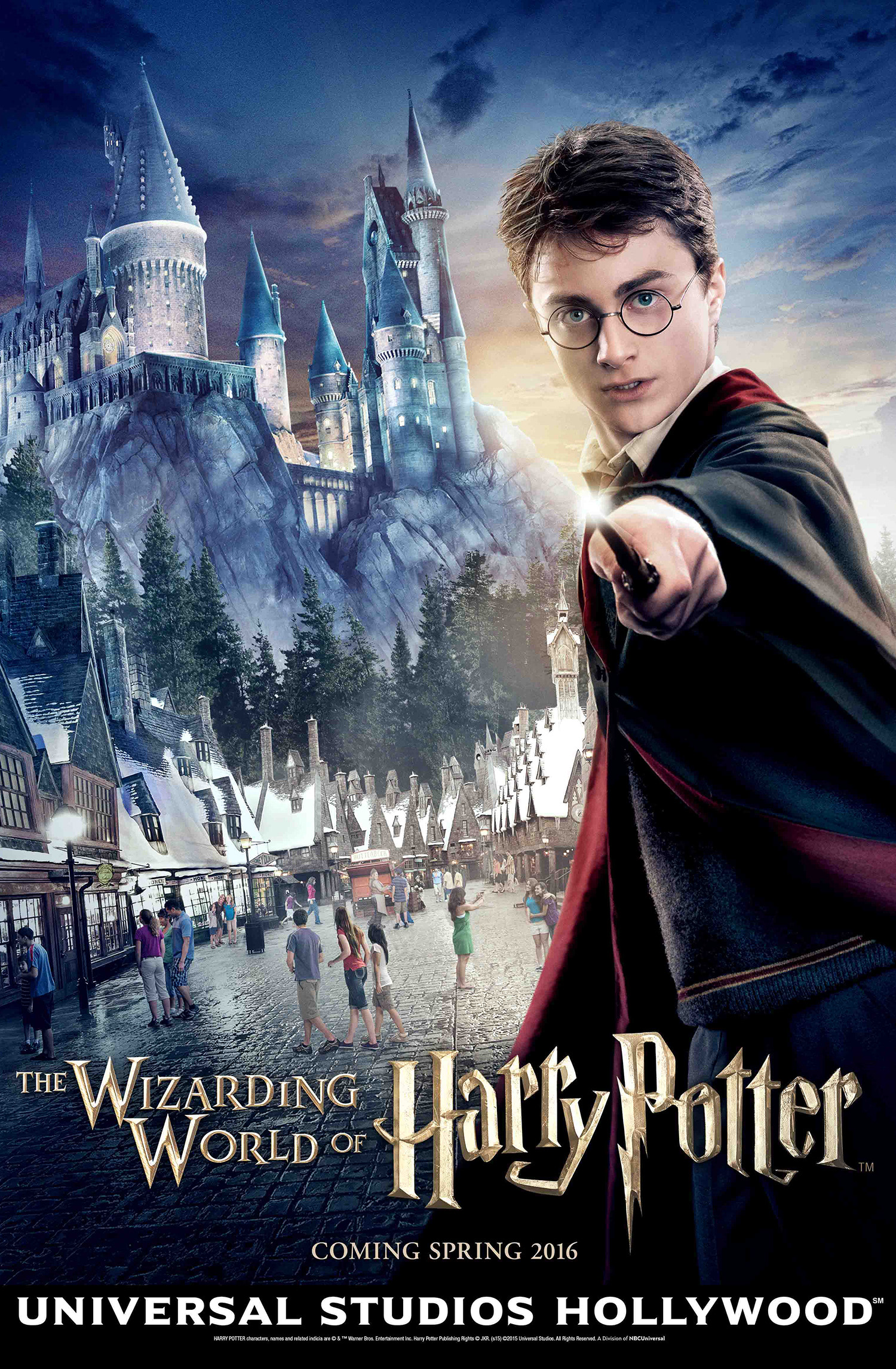 'Wizarding World of Harry Potter' Hollywood poster